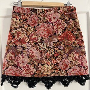 Floral Vintage Style Topshop Skirt Size 4